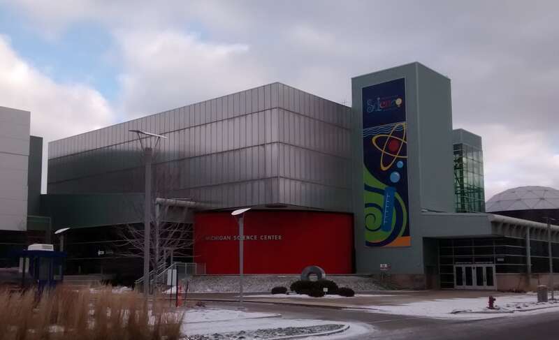 The Michigan Science Center in Detroit, Michigan.