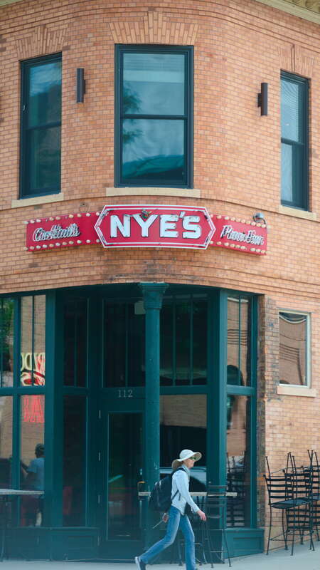 Nye's piano bar in the East Bank area of Minneapolis. The neighborhood of &quot;Nicollet Island/East Bank&quot; is in the University community.
Minneapolis is split into 11 communities which are split into 86+ neighborhoods. My goal in 2022 is to take photos