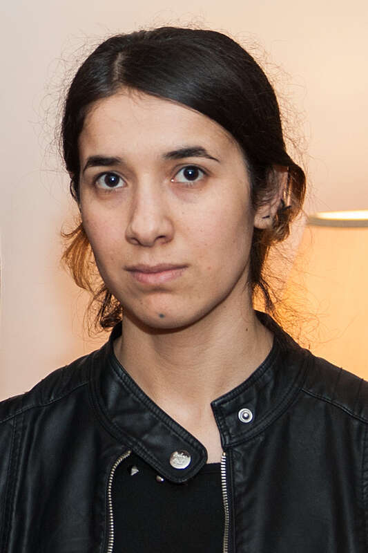 Nadia Murad Basee Taha in New York, on 17 December 2015.