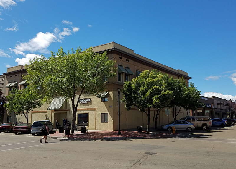 The former Nampa Department Store, NRHP 82000327, in Nampa, Idaho, repurposed as residential dwelling space. The store was designed by Tourtellotte and Hummel and constructed by G.H. Rush in 1910.