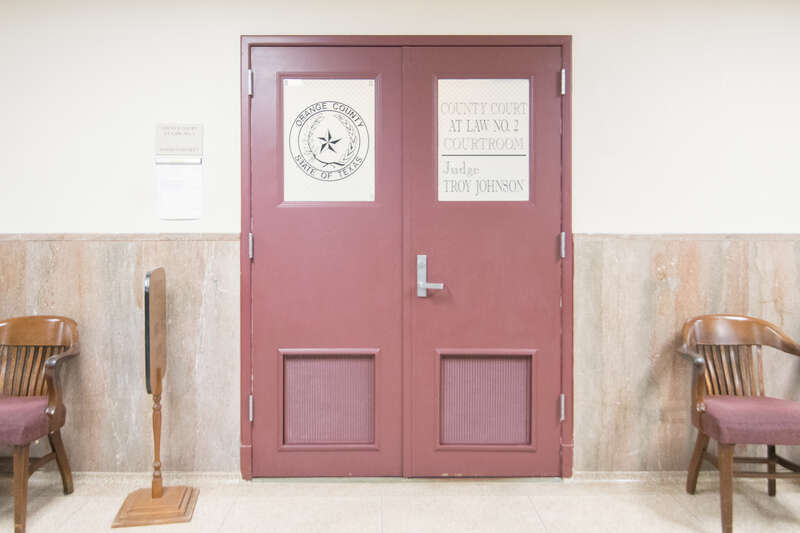 Courtroom entrance