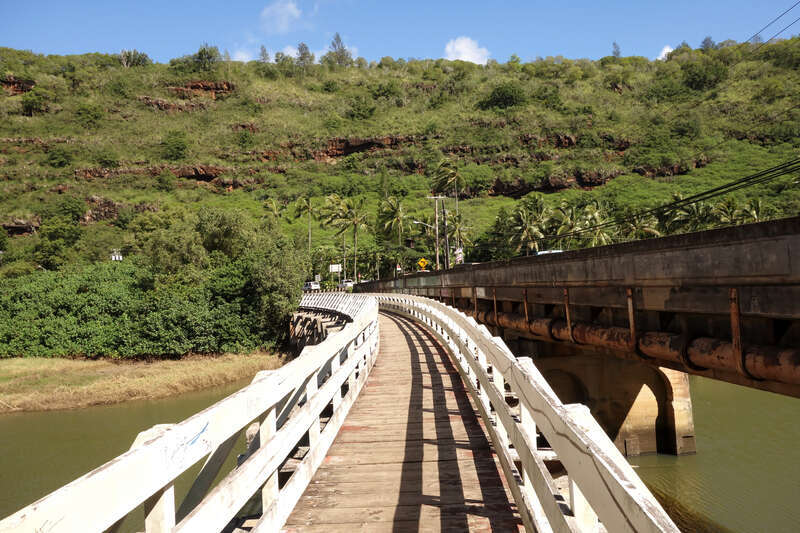 Pedestrian Path out of Waimea Bay Beach