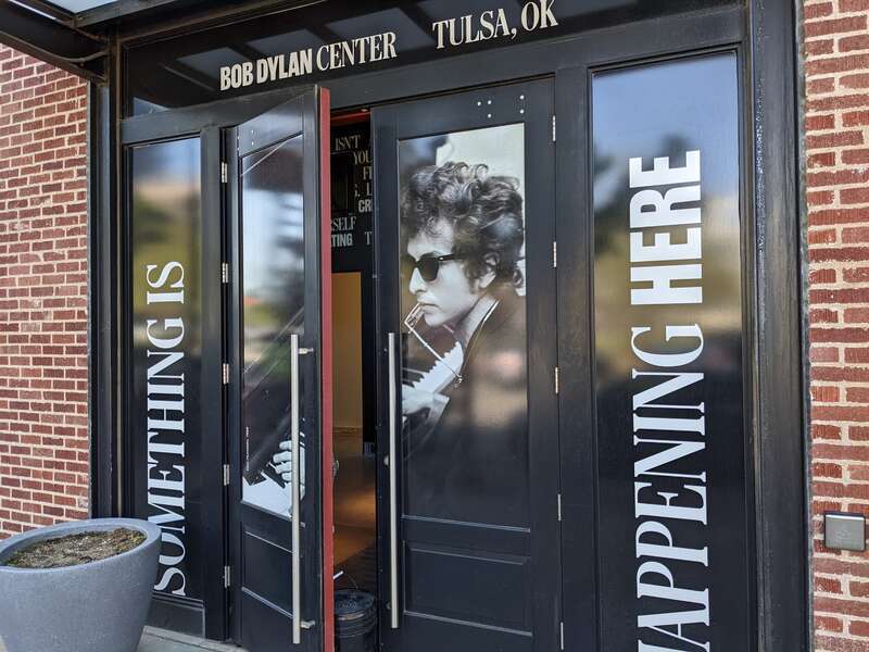 Pre Opening Bob Dylan Center Tulsa OK
