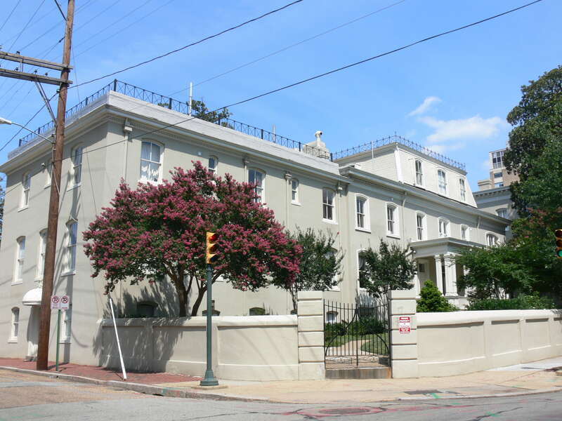 The Price House at 208-212 West Franklin Street in Richmond, Virginia; a contributing property to the 200 Block West Franklin Historic District.