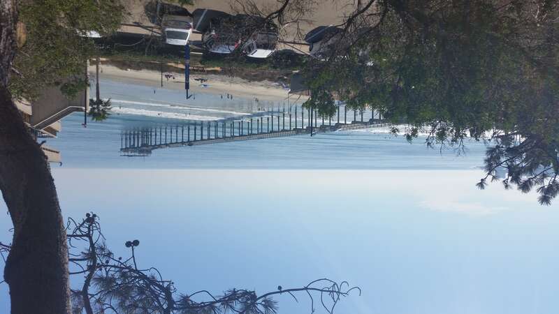 Scripps Pier from Eckart Building