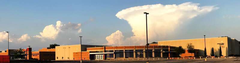 A current picture of Sheboygan South High School's main entrance.