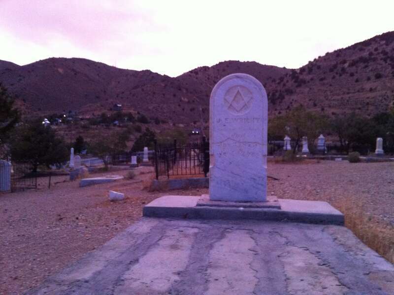 Silver Terrace Cemetery Virginia City NV