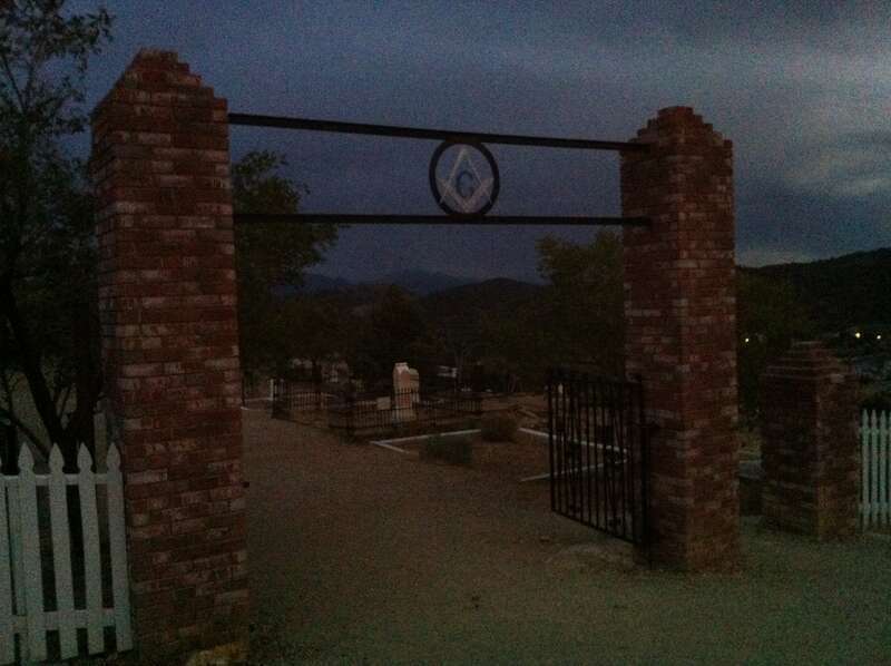 Silver Terrace Masonic Cemetery Virginia City NV