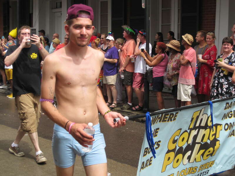 Southern Decadence 2018 in the French Quarter, New Orleans, Louisiana.
