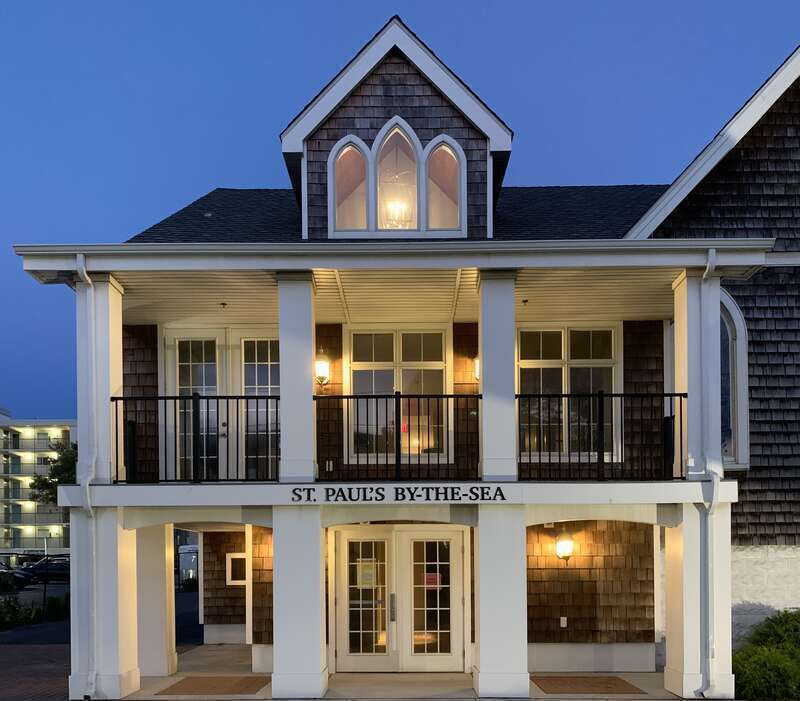 St. Paul's by-the-sea Protestant Episcopal Church's former rectory (now office space) in Ocean City, Maryland. The addition was built in 1923.