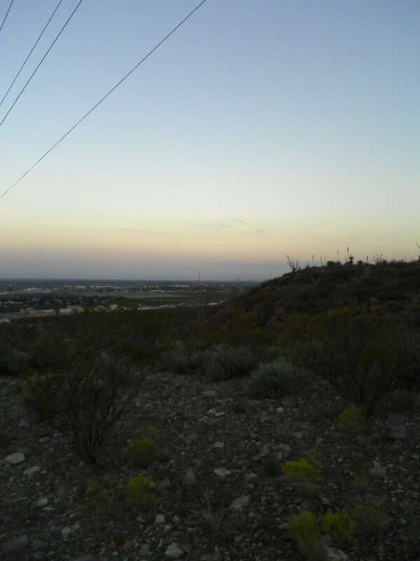 Sunrise over Alamogordo