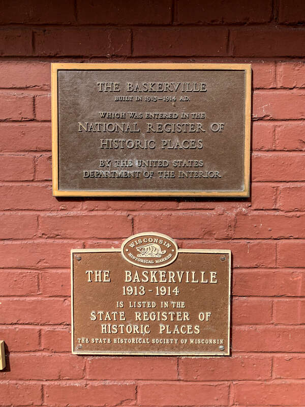 The Baskerville is a historic building in Madison, Wisconsin