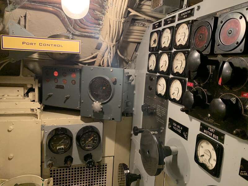 The USS Requin Submarine served the United States Navy from 1945 to 1968, and is now on permanent display at the Carnegie Science Museum in Pittsburgh, Pennsylvania.