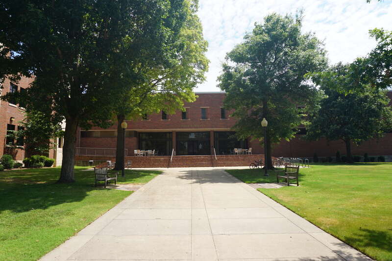 Andrew M. Coats Hall on the campus of the University of Oklahoma in Norman, Oklahoma (United States).