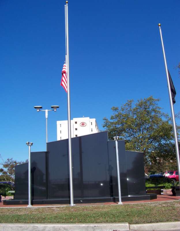 Veterans Memorial in Wilmington, North Carolina - America