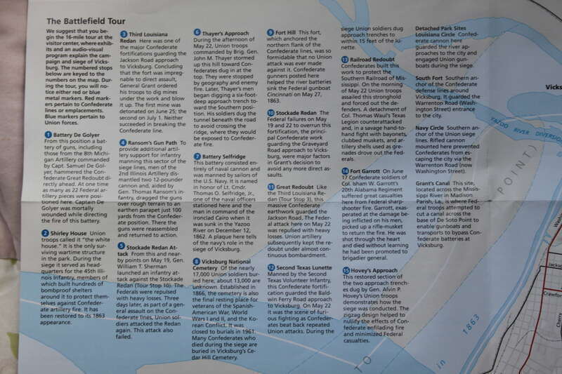 Vicksburg Battlefield, Vicksburg, Mississippi. Complete indexed photo collection at WorldHistoryPics.com.