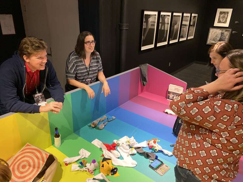 WCNA2019 sock puppets