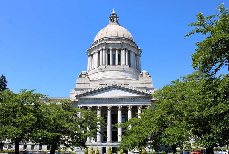 Washington Legislative Building in Olympia.