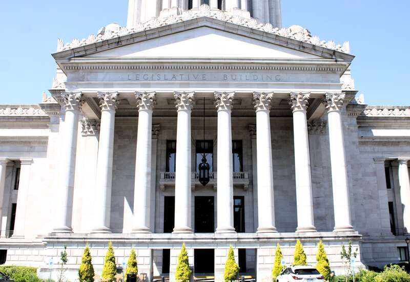 Washington Legislative Building in Olympia.