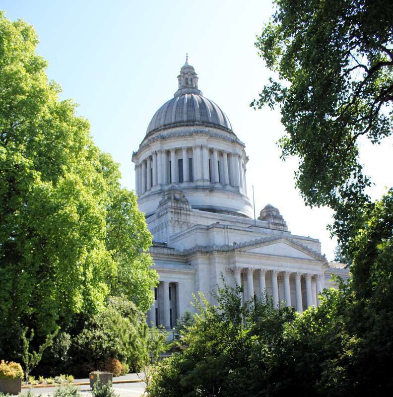 Washington Legislative Building in Olympia.