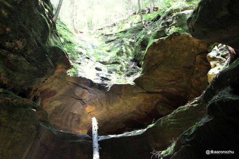 Water Fall at Conkle's Hollow Nature Preserve