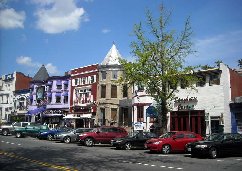 Early 20th century commercial buildings located at 2317–2331 18th Street, NW in the Adams Morgan neighborhood of Washington, D.C.  All of the buildings are contributing properties to the Washington Heights Historic District.