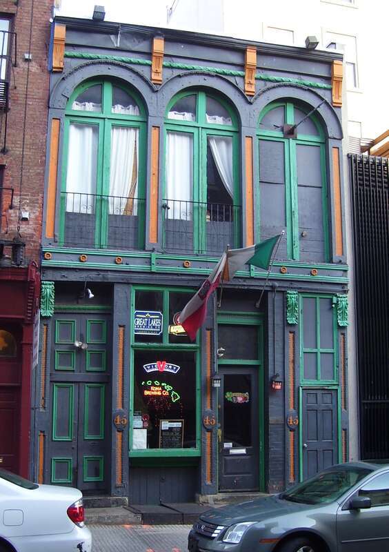 45 S. 3rd Street between Chestnut and Market Streets in the Old City of Philadelphia, Pennsylvania.