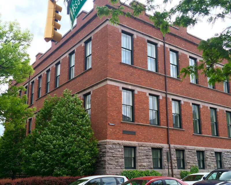 Aaron Burr Hall at Princeton University, built 1891 as the Chemical Laboratory.