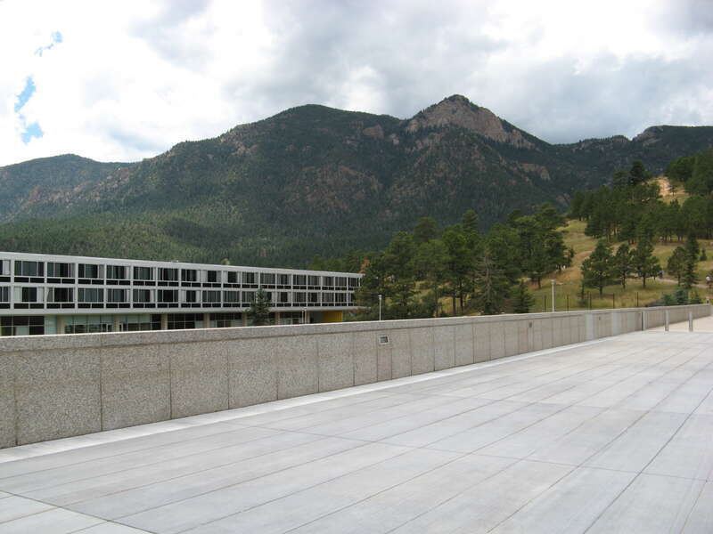 Air Force Academy with scenery
