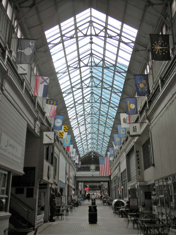 Interior of Nashville Arcade on NRHP since May 22, 1973 Between 4th and 5th Aves. in Nashville, Tennessee




This is an image of a place or building that is listed on the National Register of Historic Places in the United States of America. Its