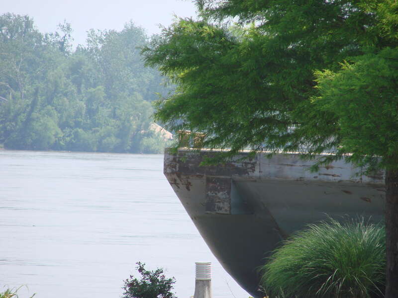 Barge Parked at Hermann MO