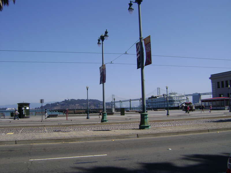 San Francisco – Oakland Bay Bridge and Yerba Buena Island 2012 from Piers