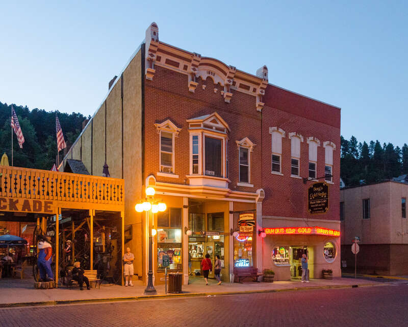 A view of Main Street, Deadwood