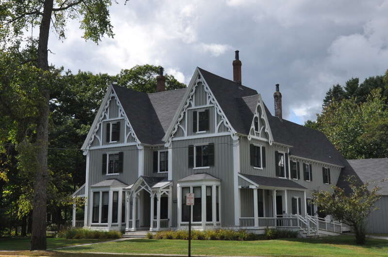 Henry Boody House, Brunswick, Maine.  Part of the Bowdoin College campus.