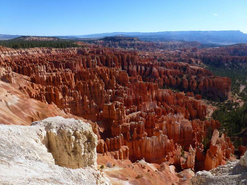 hoodoos in the Bryce Canyon National Park.