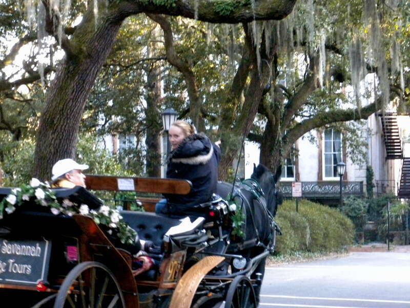 Taken in front of the Mercer-Williams House in Savannah, Georgia
