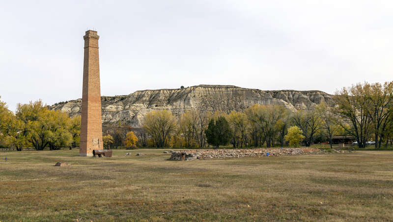 Chimney Park in Medora, North Dakota, USA