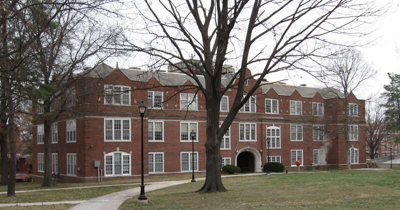 Hickman Hall on the Stephens College campus in Columbia, Missouri.