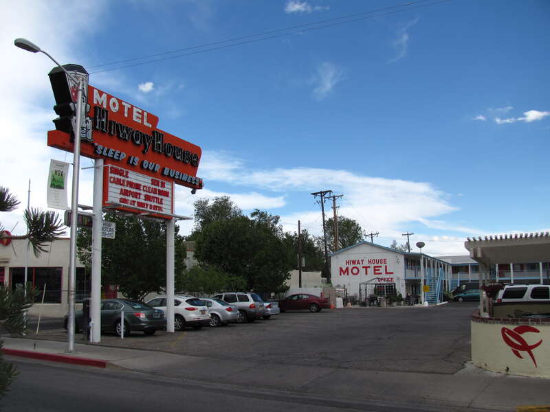 Hiway House Motel on Central Avenue, Albuquerque New Mexico