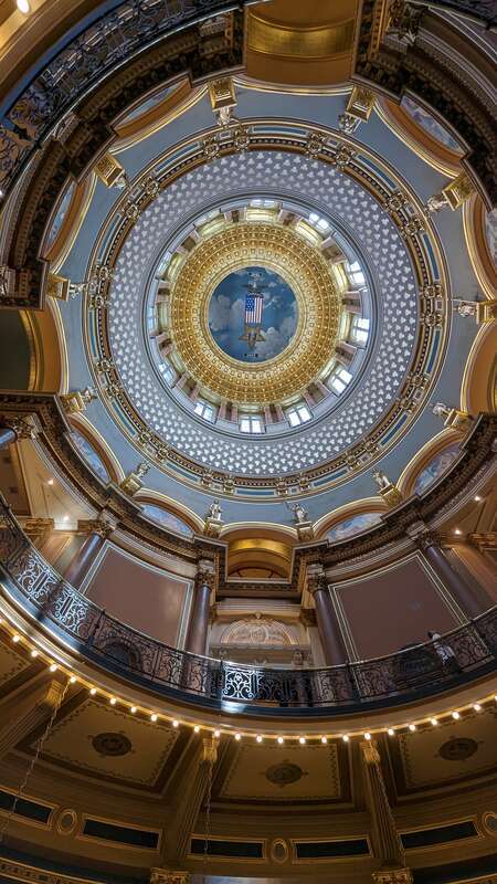 Iowa State Capitol and grounds