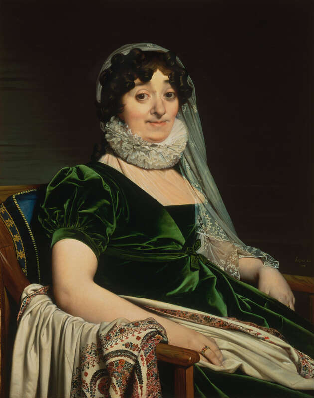 Portrait of the mother of Camille de Tournon