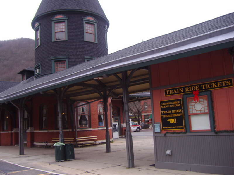 Train Station in Jim Thorpe,  PennsylvaniaJim Thorpe, PA, train station