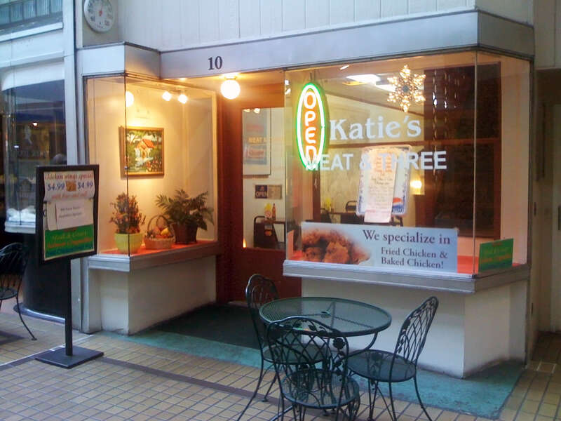 Katie's Meat and Three restaurant in the downtown arcade in Nashville, Tennessee