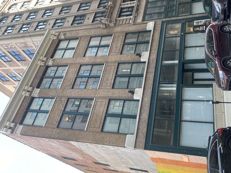 Leacock Sporting Goods Company Bldg. at 921 Locust St. in Saint Louis on 1 Oct. 2023