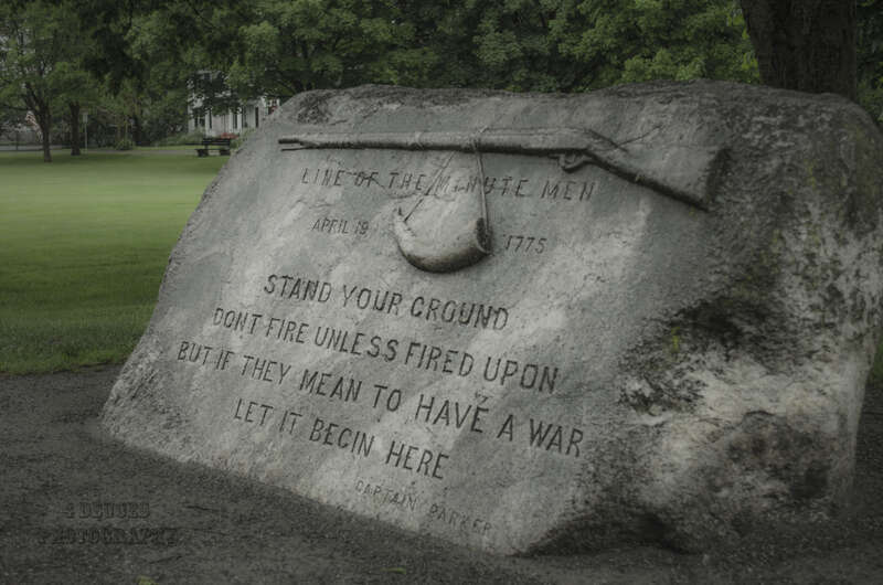 Lexington Green, Massachusetts and Hancock Sts. Lexington