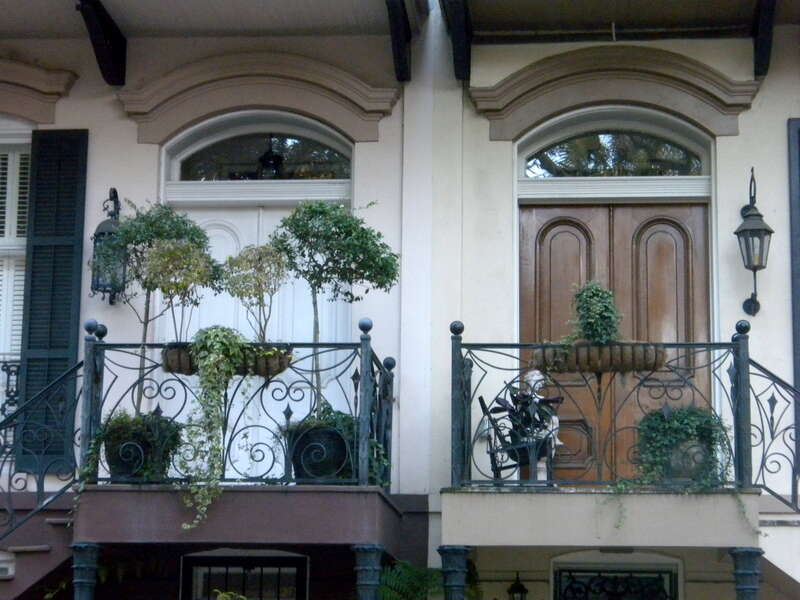 Monterey Square in Savannah, Georgia