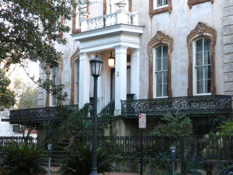 Monterey Square in Savannah, Georgia
