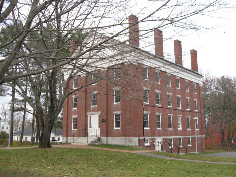 Russell Hall, North Yarmouth Academy, Yarmouth, Maine. Photo by Ken Gallager, Nov. 11, 2011.