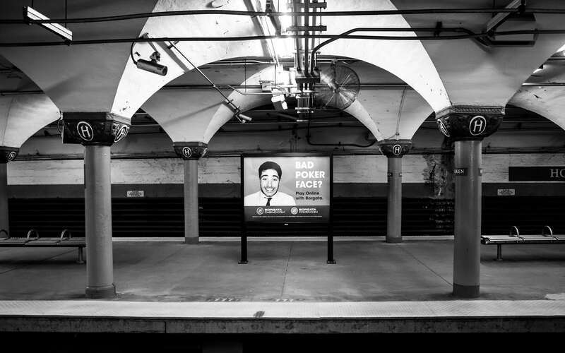 500px provided description: Poker Face [#city ,#street ,#light ,#train ,#urban ,#architecture ,#shadow ,#black and white ,#life ,#art ,#train station ,#new jersey ,#terminal ,#streetphotography ,#hoboken ,#poker face ,#USA ,#New York ,#NYC ,#Big