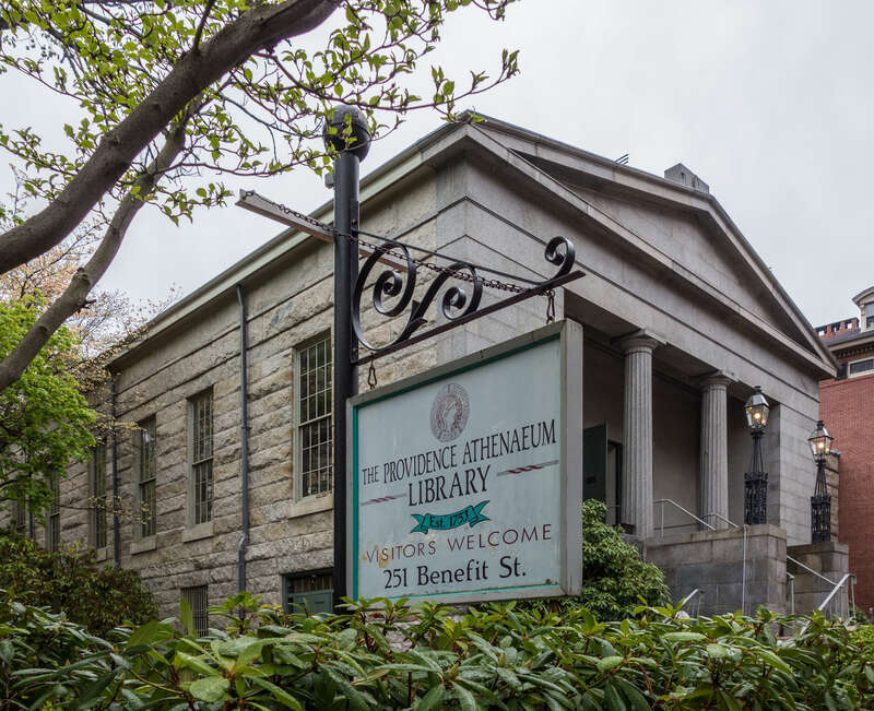 Providence Athenaeum exterior in 2014